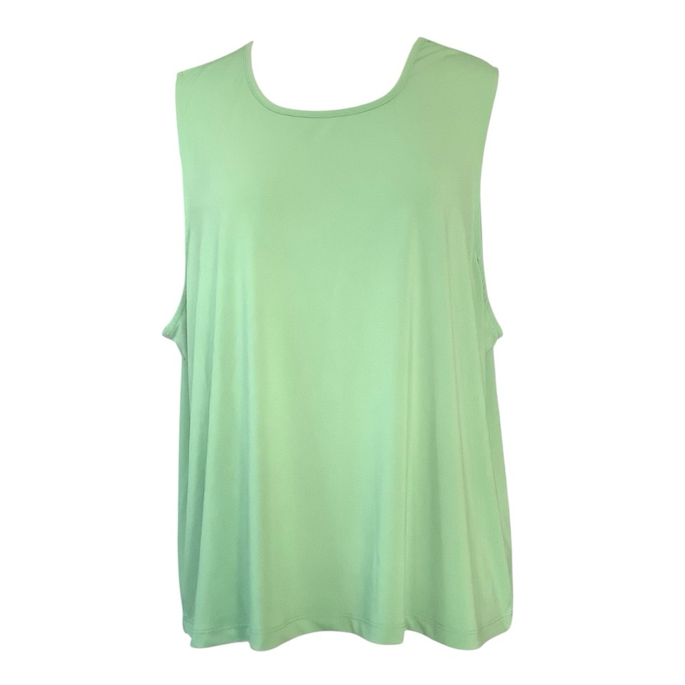 NorthStyle Green Silky Tank Top